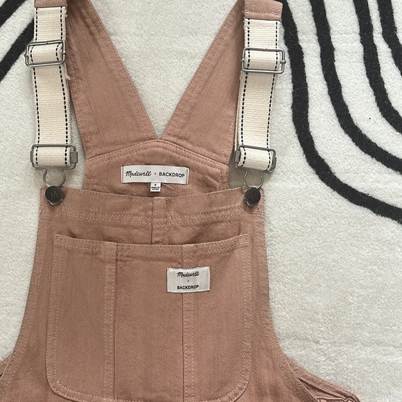 Madewell x Backdrop • Studio Hours Garment-Dyed Overalls - Picture 12 of 13